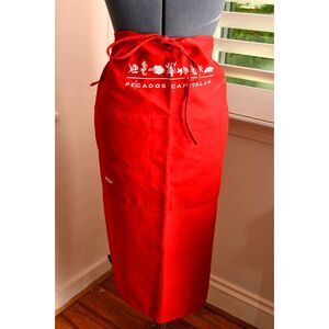 Pescados Capitales Lima Peru Restaurant Apron Peruvian Food Culture Collectible